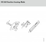 Stihl HS 242 Hedgetimmers Spare Parts